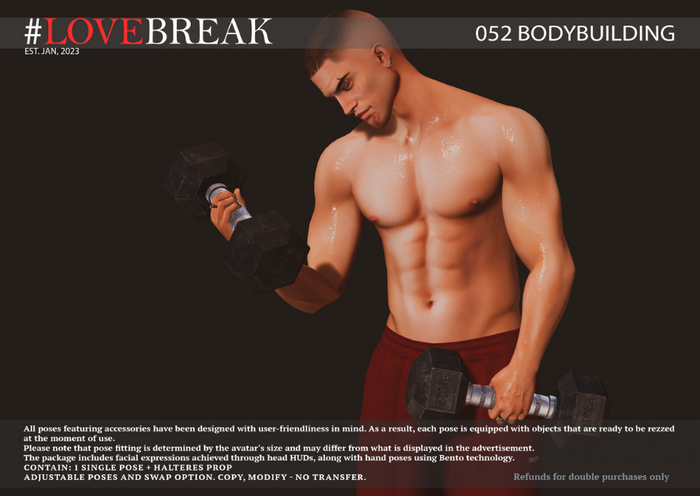 #LOVEBREAK 052 BODYBUILDING