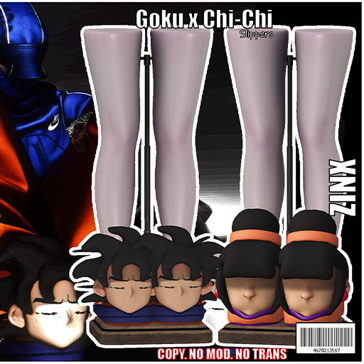 !#\\ `ZINX // Chi-Chi Slippers