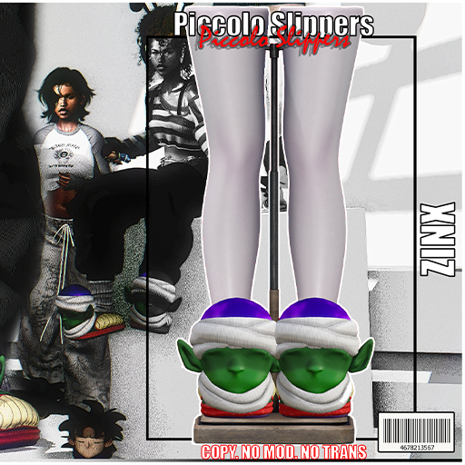 !#\\ `ZINX // Piccolo Slippers