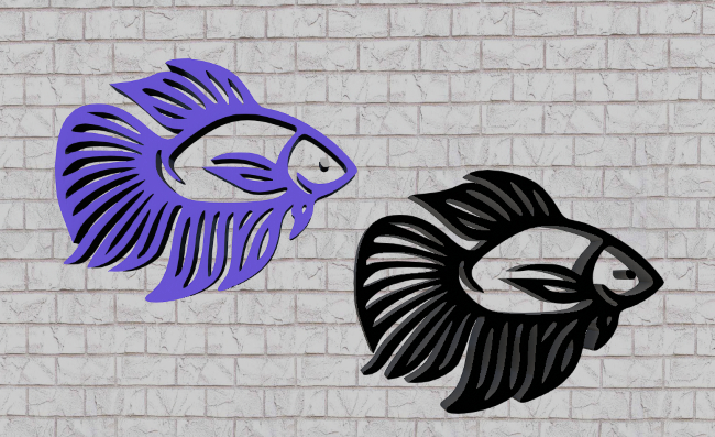 Silhouette Fish #02