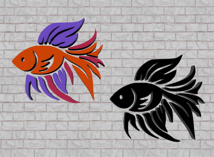 Silhouette Fish #07