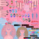 *PH-PL* DOKIDOKI // bento nail #07 (BOX)