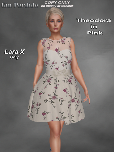 Theodora in Pink