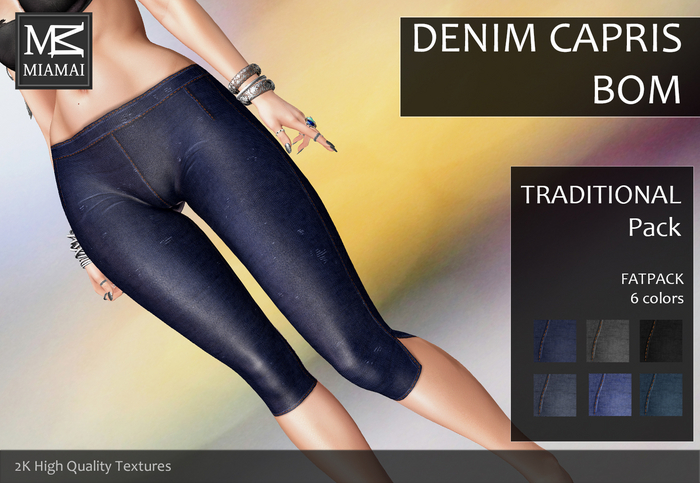 Miamai_Denim Capris DEMO