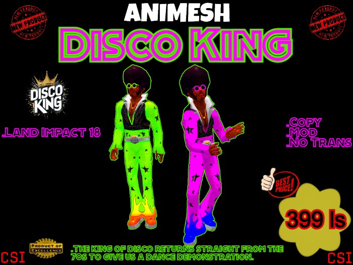 AniMesh Disco King (box)