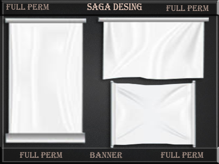 ''SaGa Design'' Full Perm ''Banner ''044