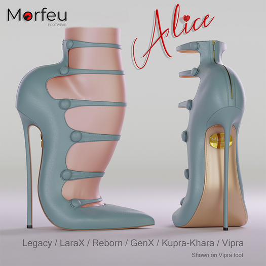 Morfeu - Alice Shoes - Pale Blue
