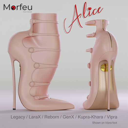 Morfeu - Alice Shoes - Nude