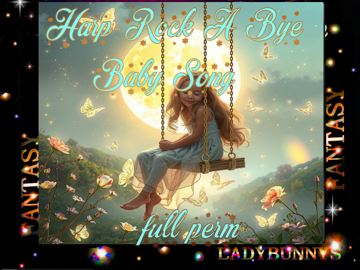 Bunny's Music-Harp-Rock A Bye Baby-full perm music