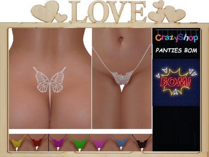Crazy PANTIES BOM