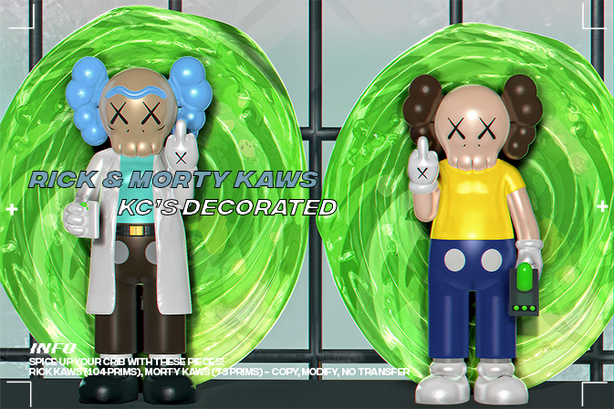 [KC] - Rick & Morty Kaws