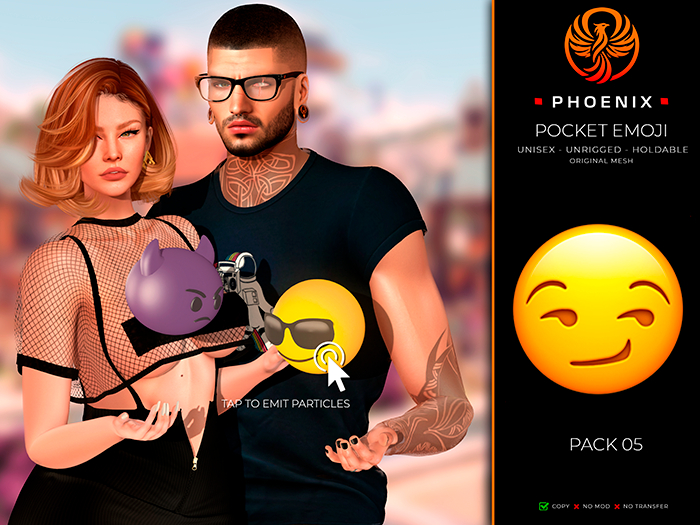 Phoenix - Pocket Emoji PACK 05