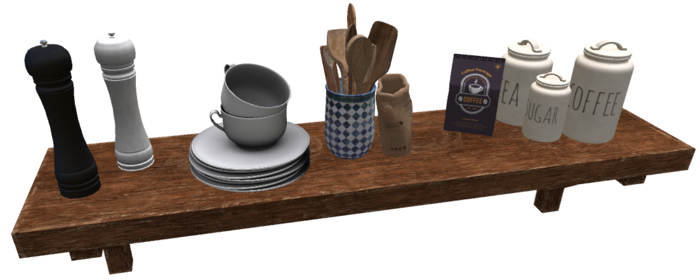 Kitchen shelf /Etagere de Cuisine (BOX)