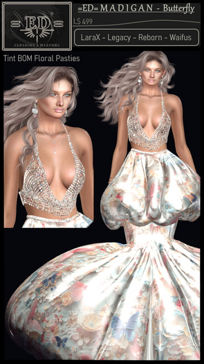 =ED= MADIGAN - (Butterfly) - [LX,L,R,W]