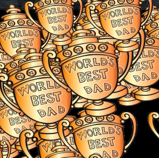 Father's Day Poofer - WORLDS GREATEST DAD (Boxed)