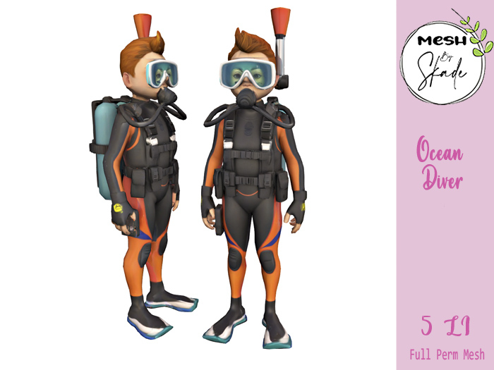 Second Life Marketplace - MBS - Ocean Diver