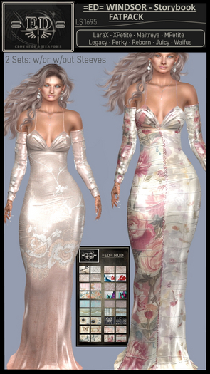 =ED= WINDSOR Storybook - (FATPACK) - [Lx,XP,M,MP,L,P,R,J,W]