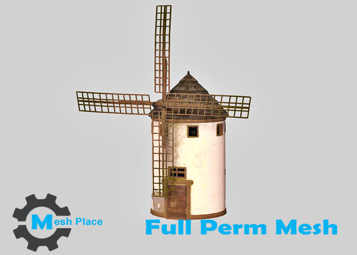 Mesh Place Windmill PBR Full Perm