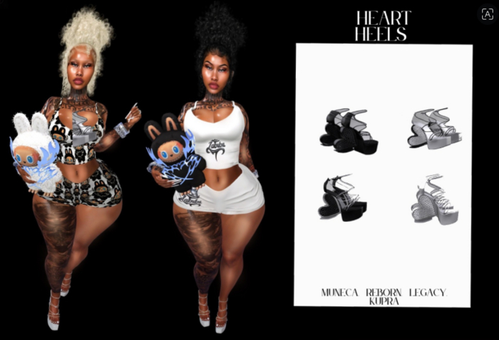 .SH. BUBU HEELS FATPACK