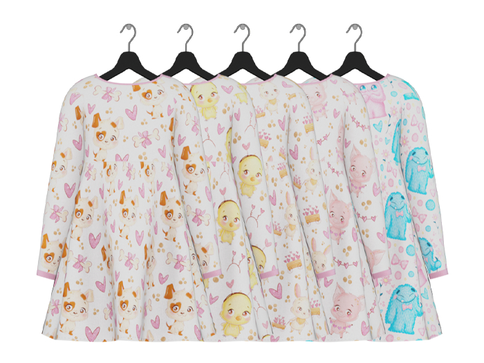 *SM*Valley Dress VDay Animals {ADD ME}