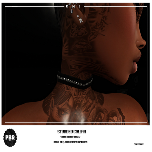 'Shi'Studded Collar PBR- 