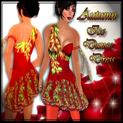 PE - Autumn Ice Dance Dress