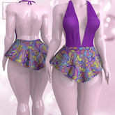 Illusion Lilly Dress Kupra