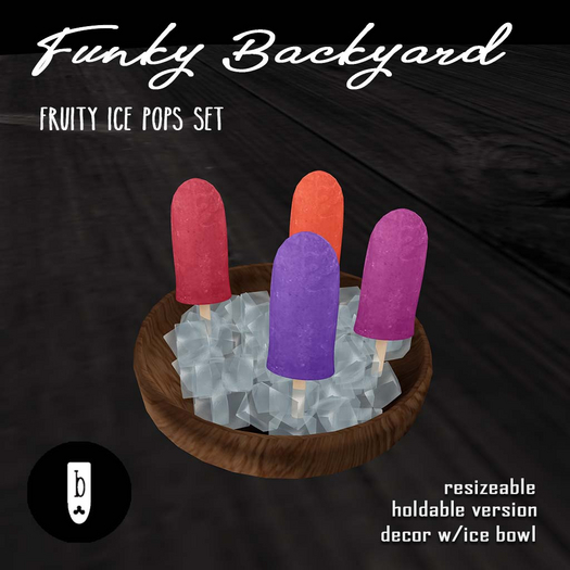 ~Ballade~ Funky Backyard Ice Pops Set (R)