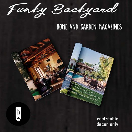 ~Ballade~ Funky Backyard Magazines Set (R)