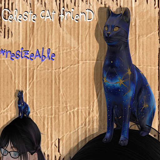 >FF< Celeste Cat Friend [Add Me]