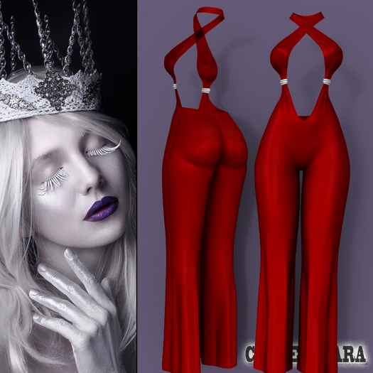 Red Jumpsuit Larax