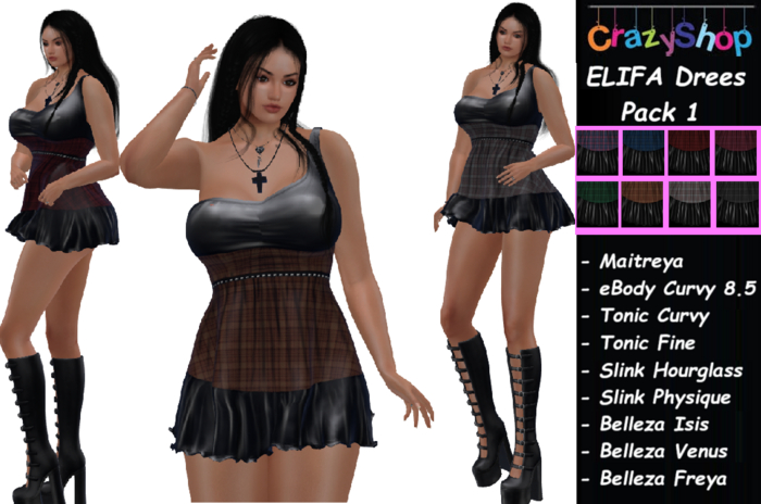 Crazy Elifa Drees Pack 1