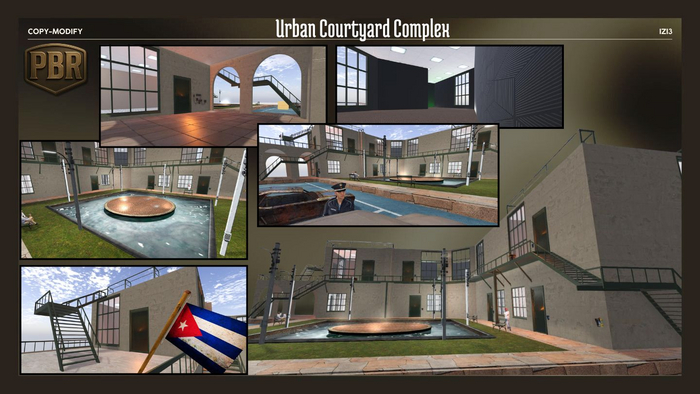 Urban Courtyard Complex - Copy/Modify