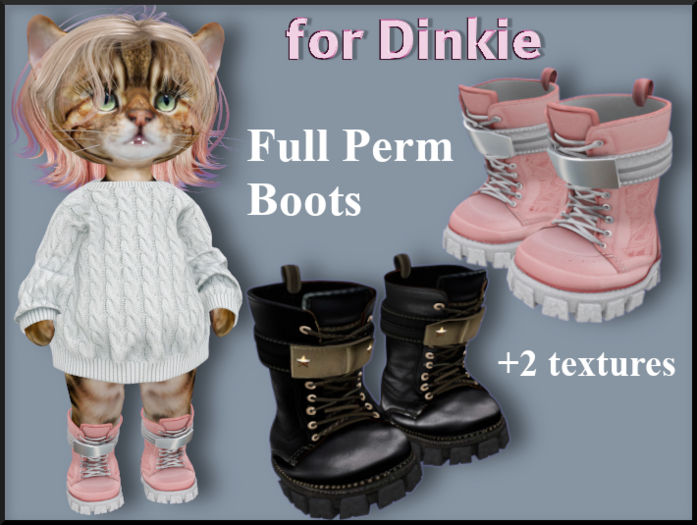 Army Boots-Dinkie Full Perm