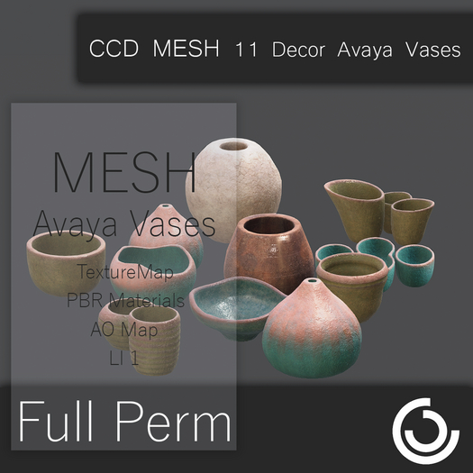 MESH 11 Decorative Avaya Vases