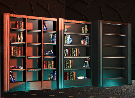 [Spanking Pixels] Modular Sultry Lair Shelves