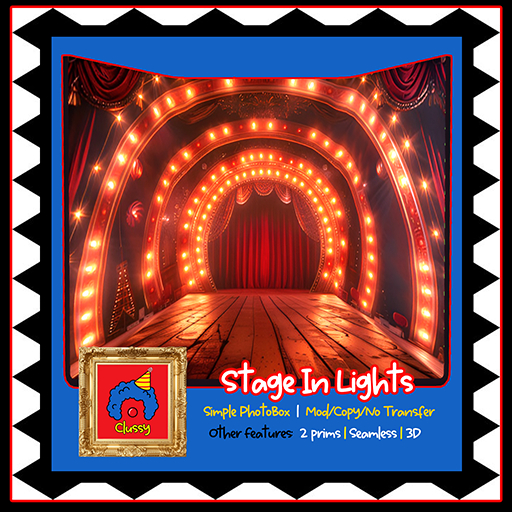 Clussy + Photo Box + Stage In Lights {ADD To Unpack} +