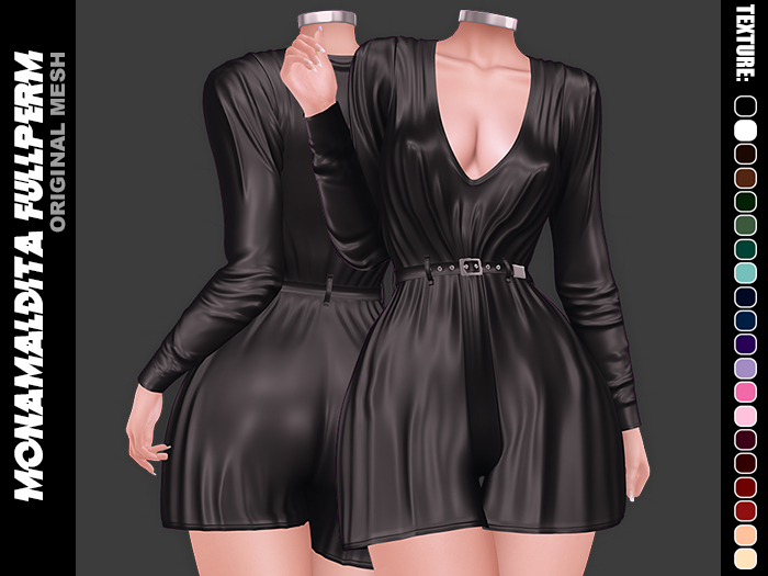 189 - MONAMALDITA - Texture Silk - Overalls