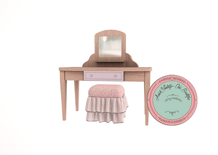 10. NACH Pretty Things Dressing Table