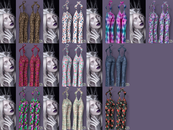 FATPACK Patterns Jumpsuit LaraX Legacy Reborn Waifu