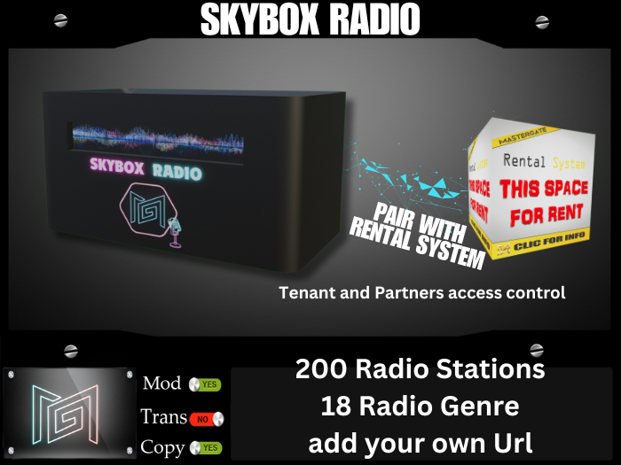 MG SkyBox Radio for MG Rental System