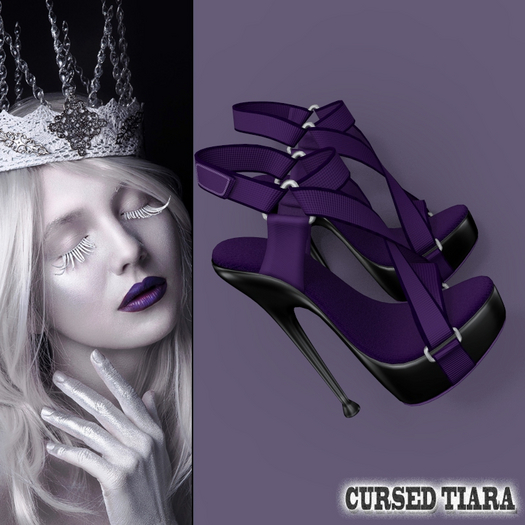 Purple Strap Heels LEGACY