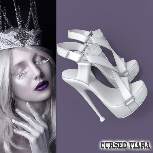 White Strap Heels LEGACY