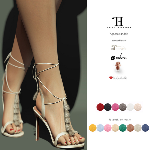 Thalia Heckroth - Agnese sandals FATPACK