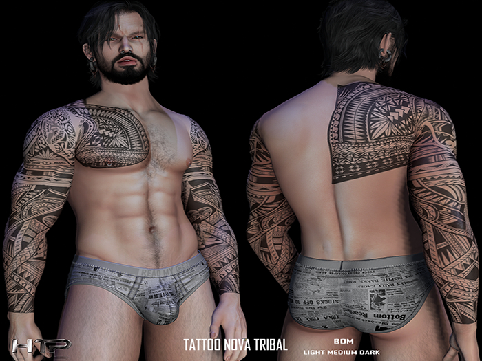 HTP -HARI TATTOO-TATOO NOVA TRIBAL  BOX