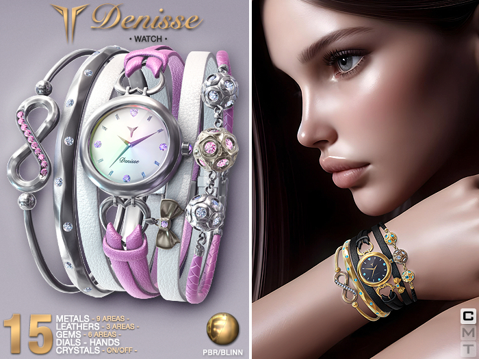 **RE** Denisse Watch - PBR - Sublime Collection