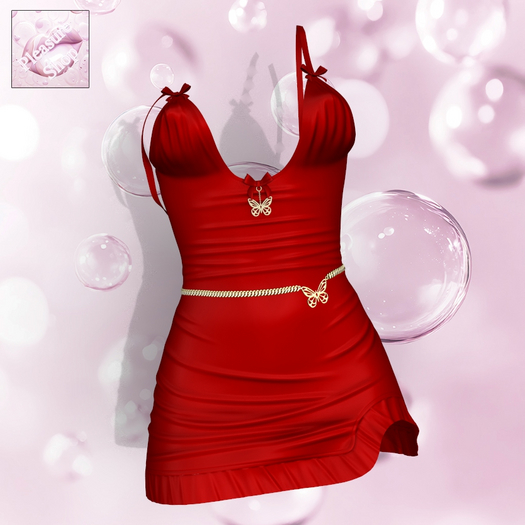Red Butterfly Dress Reborn