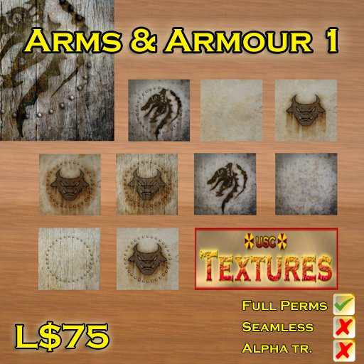 USC Textures - Arms & Armour 1