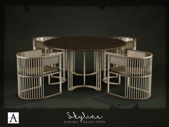 Architect. Skyline Dining Collection // Brown