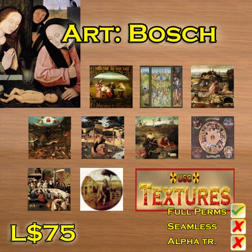 USC Textures - Art: Bosch